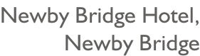 Newby Bridge Hotel, Newby Bridge